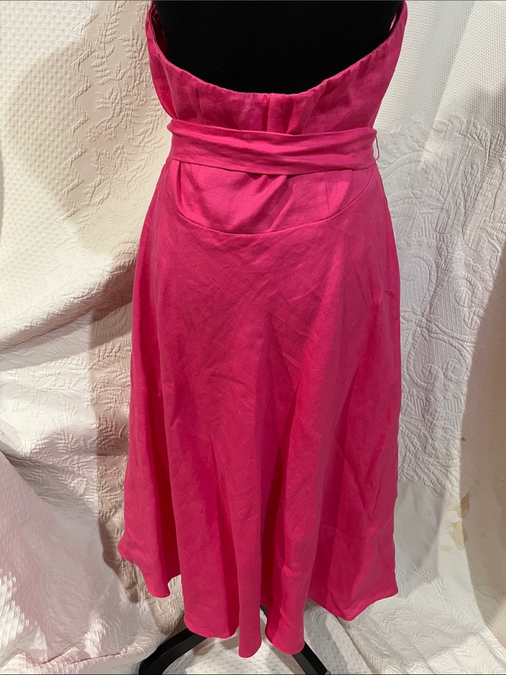 Lauren Ralph Lauren linen halter shirt dress, size 8 - Picture 9 of 13